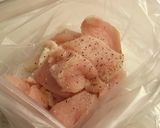 ブロッコリーと鶏の　さっぱり梅～炒め作り方3写真