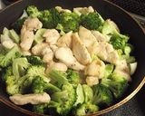 ブロッコリーと鶏の　さっぱり梅～炒め作り方10写真
