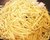 美味い！ヒイカとキャベツのペペロンチーノ作り方12写真