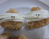 焼きおにぎり～さいておいしいモッツァレラ作り方3写真