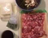 だしが美味しいやわらか肉豆腐作り方1写真