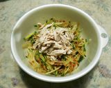 さっぱり梅ドレサラダそうめん作り方5写真