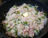 美味!アスパラとベーコンのリゾット作り方8写真