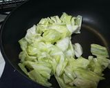 節約料理★豆腐で~肉味噌キャベツ作り方5写真