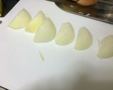 手羽元と玉ねぎの炊き込みごはん作り方1写真