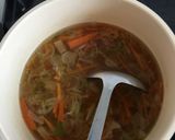 野菜たっぷり春雨スープ作り方3写真