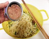 【節約レシピ】もやしのレンチンサラダ作り方7写真