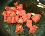 イサキのクリームトマトスパゲッティー作り方5写真