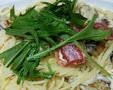 イサキのクリームトマトスパゲッティー作り方8写真