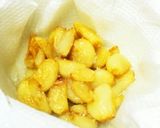 レンジで時短！ニンニク揚げ♪作り方4写真
