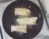 バナナトロン　バナナの揚げ春巻き作り方6写真