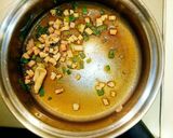 和風醤油ラーメン風～味玉おにぎり作り方2写真