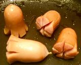 お弁当に♬ウインナーのお花✿咲きました～作り方2写真