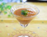南高梅と夏野菜の和風ガスパチョ♫作り方4写真