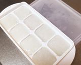 時短♫製氷皿で離乳食 レンジでチンッ♫作り方2写真