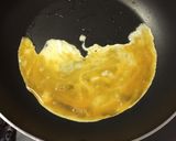 卵1個の丸卵焼き作り方2写真