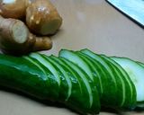 きゅうりと生姜の春巻き作り方1写真