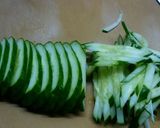 きゅうりと生姜の春巻き作り方2写真