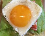 牛乳パックで簡易セルクル！四角目玉焼き☆作り方5写真