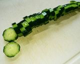 キュウリとトマトのドレッシング漬け作り方1写真