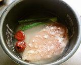 和カフェ✿梅干しで炊く海南鶏飯スタイル作り方3写真