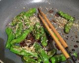 ラカントSで簡単ししとうの甘辛焼き作り方3写真