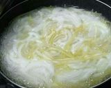 フライパンで簡単卵かけパスタ（TKP）作り方1写真