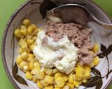 ツナマヨコーンの焼きいなり作り方1写真