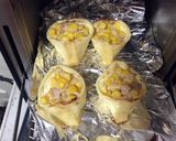 ツナマヨコーンの焼きいなり作り方4写真