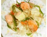 ぶりと野菜の炒め物~♪作り方6写真