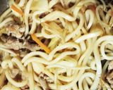 簡単！焼きうどん醤油！！作り方3写真
