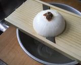 スライス新玉ねぎの簡単キムチ漬け作り方1写真