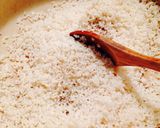 塩焼きホッケとアスパラの土鍋炊き込みご飯作り方1写真