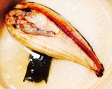 塩焼きホッケとアスパラの土鍋炊き込みご飯作り方3写真