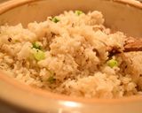 塩焼きホッケとアスパラの土鍋炊き込みご飯作り方6写真