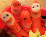 Newソーセー人(飾り切り)キャラ弁作り方13写真