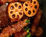 簡単！アスパラ肉巻きの甘辛ダレ作り方5写真