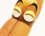 キャラ弁☆スリンキードッグなホットドッグ作り方8写真