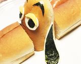 キャラ弁☆スリンキードッグなホットドッグ作り方11写真
