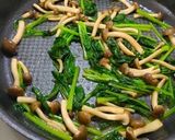 簡単☆しめじとほうれん草バター醤油ソテー作り方4写真