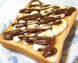 コーヒーチョコ☆バナナハニートースト♪作り方6写真