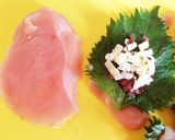 梅しそチーズチキンカツ オーロラソース☆作り方4写真