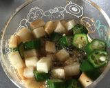 オクラと長芋のさっぱりあえ作り方4写真