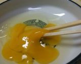 卵一個でふっくら♥卵焼き作り方2写真