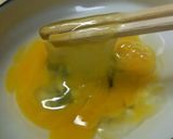 卵一個でふっくら♥卵焼き作り方3写真