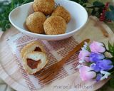 まるごと梅干しの♡もっちりお豆腐ゴマ団子作り方6写真