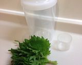 大葉が長持ち★新鮮に保存★作り方1写真