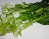 超カンタン！小松菜めんたい●調味料なし作り方2写真