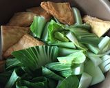ささっと！チンゲン菜と厚揚げの煮びたし作り方2写真