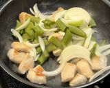 鶏肉とスナップエンドウのしょうが炒め作り方9写真